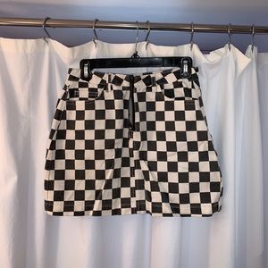 Urban Outfitter’s Checkered Skirt